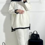 Ensemble Bicolore - Blanc